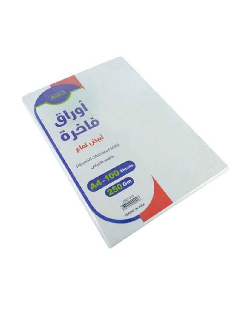 اس بي سي - ورق أبيض مقاس A4، عبوة من 100 ورقة A4 - Image 1