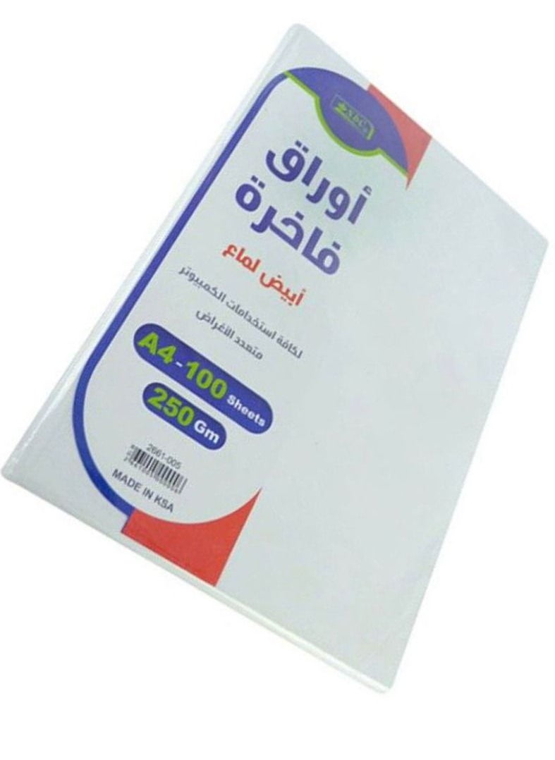 اس بي سي - ورق أبيض مقاس A4، عبوة من 100 ورقة A4 - Image 1