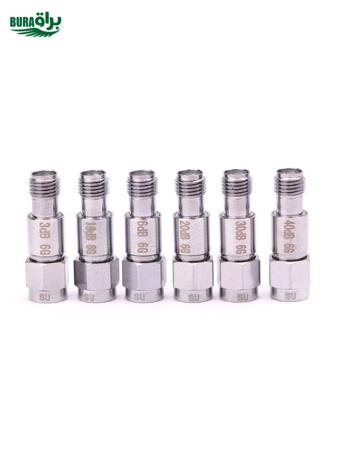 BURAQ 60dBi SMA Attenuator DC-6GHz SMA Coaxial Fixed Connectors  - Image 2