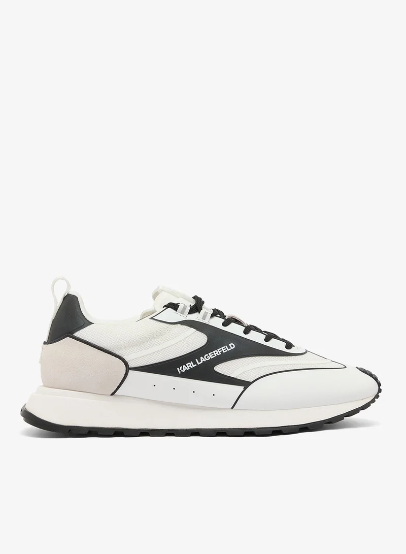 Karl Lagerfeld Kairo Vinyl Mix Low Top Sneakers