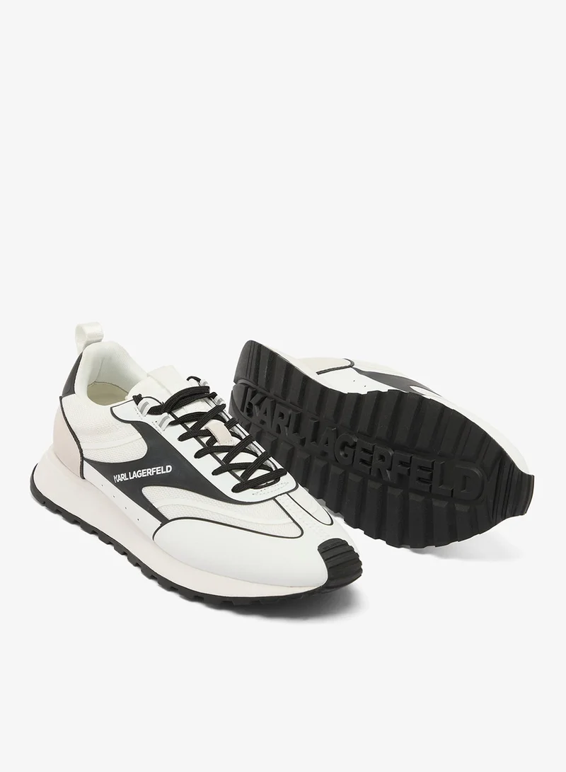 Karl Lagerfeld Kairo Vinyl Mix Low Top Sneakers