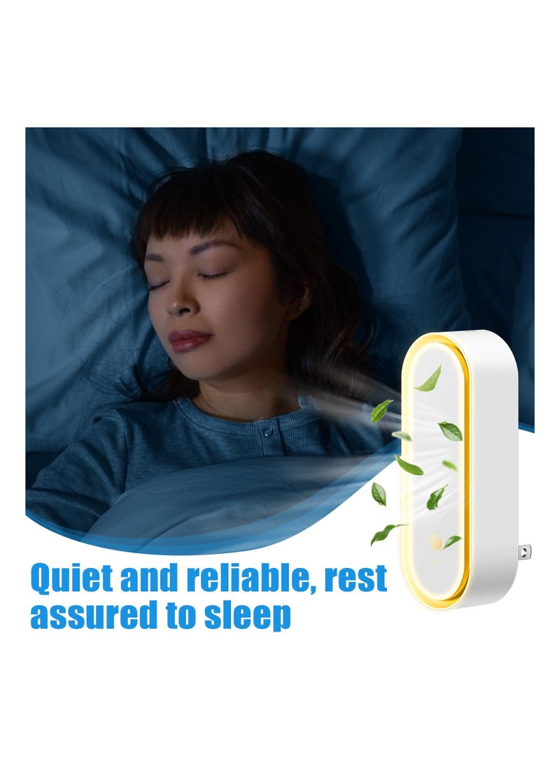 Zikra Ultrasonic Pest Repeller with Night Light - Indoor Electronic Insect Control for Cockroaches, Spiders, Mosquitoes, and Ants - Plug-In for Home and Kitchen (2 Pack, Compliant with European Regulations) - Image 5