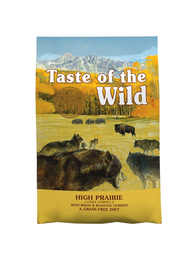 Taste of the Wild وصفة هاي بيري الكلاب مع البيسون المحمص والغزال المحمص طعام جاف للكلاب