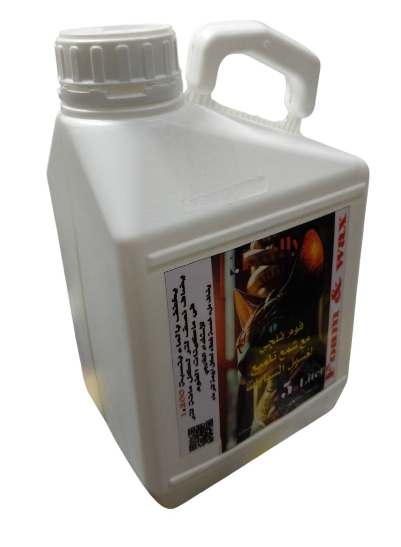 Foam & Wax Soap with Polishing Wax 5L
