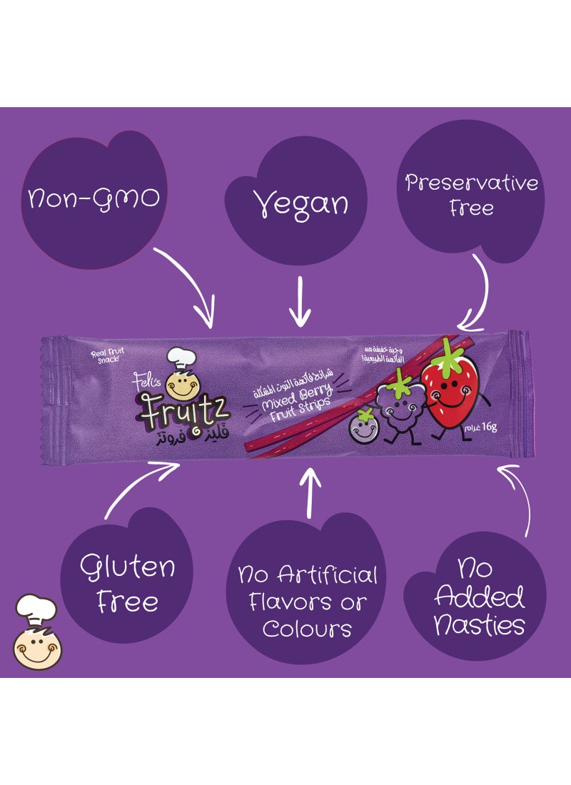 Feli's Fruitz Mixed Berry Fruit Strips  - Image 5