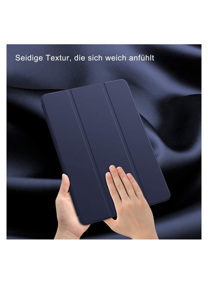 Compatible iPad 9th/8th/7th Generation case (2021/2020/2019) iPad 10.2-Inch Case with Pencil Holder, Slim Soft TPU Back Smart Magnetic Stand Protective Cover Cas (Deep Navy Blue) - Image 5