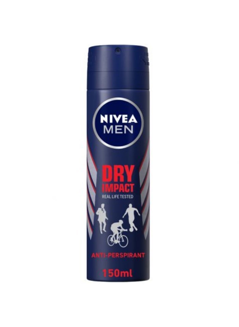 Nivea Men Deo Spray Dry Impact 150Ml