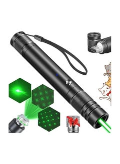 1-Piece High Power Long Range Powerful Laser Pointer,Flashlight Green Pointer Pen Rechargeable USB High Power Laser Pointer for Teaching Outdoor Hunting
