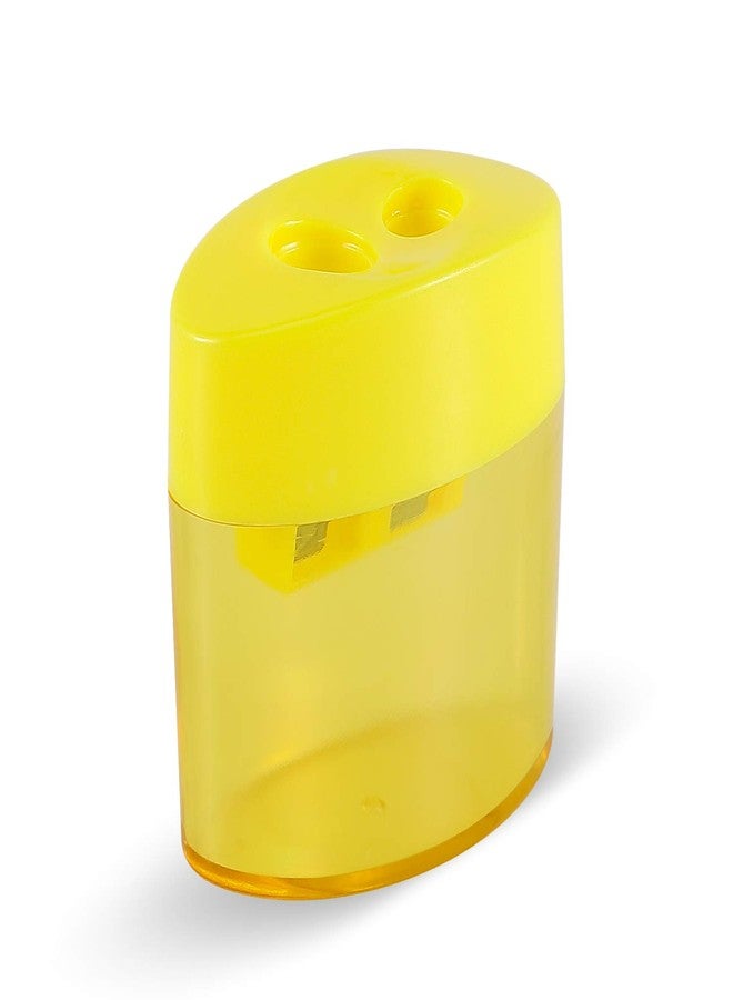 KIDMEN 2-Hole Pencil Sharpener - Handheld, 12 Pack for Kids - Image 4