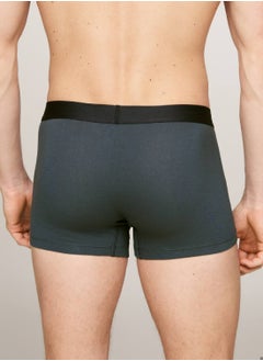 TOMMY HILFIGER Men's 3-Pack Trunks - Cotton, Multicolour  - Image 5