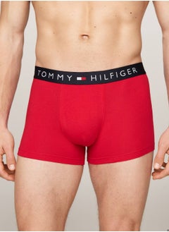 TOMMY HILFIGER Men's 3-Pack Trunks - Cotton, Multicolour  - Image 2