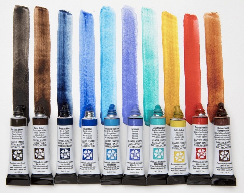 Daniel Smith Extra Fine Transparent Watercolor Paint, Angus McWands, Set of 10, 0.16 fl oz (5 ml) (No.2), 285610434 - Image 3