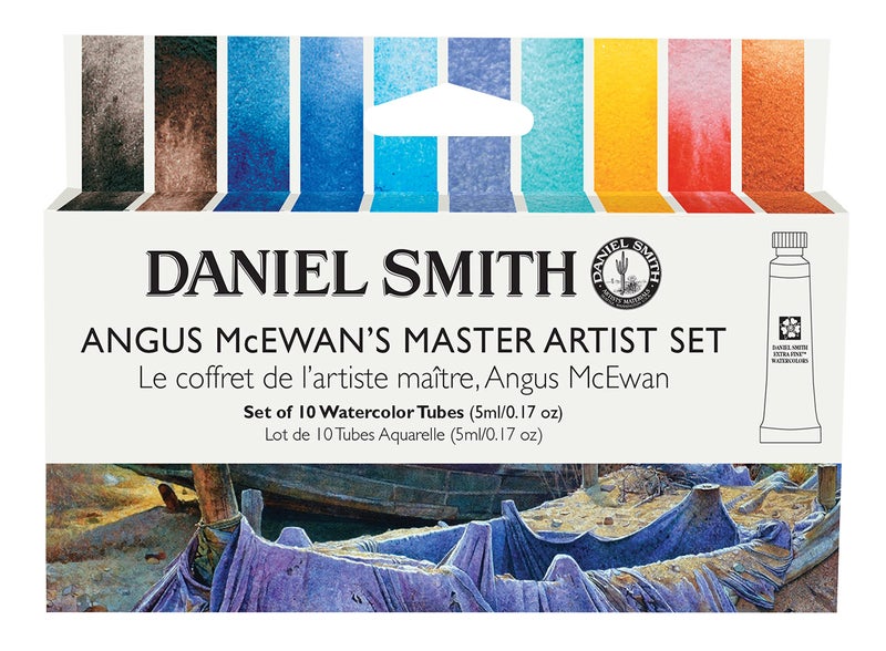 Daniel Smith Extra Fine Transparent Watercolor Paint, Angus McWands, Set of 10, 0.16 fl oz (5 ml) (No.2), 285610434 - Image 1