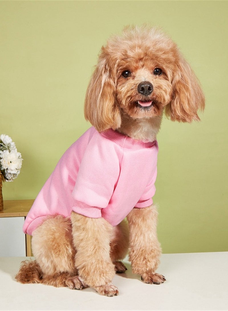 Loquat Squality New Pet Warm Clothing For Autumn And Winter Pink - Image 1