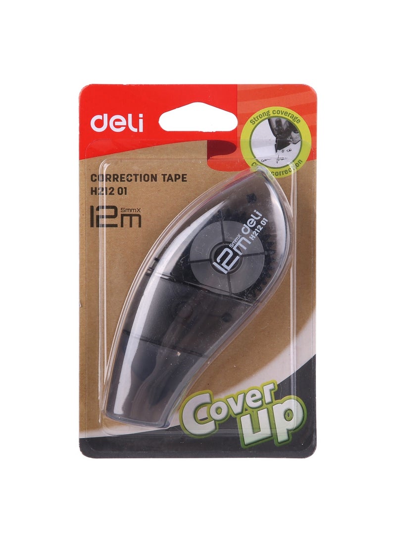 Deli 1-Piece Correction Tape 12meter length Assorted Colours  - Image 1