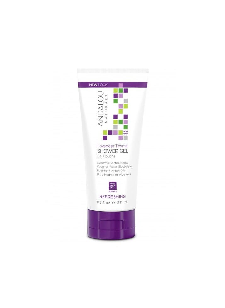 Andalou Natural Andalou Lavender Thyme Refreshing Gel 8.5 Oz  - Image 1