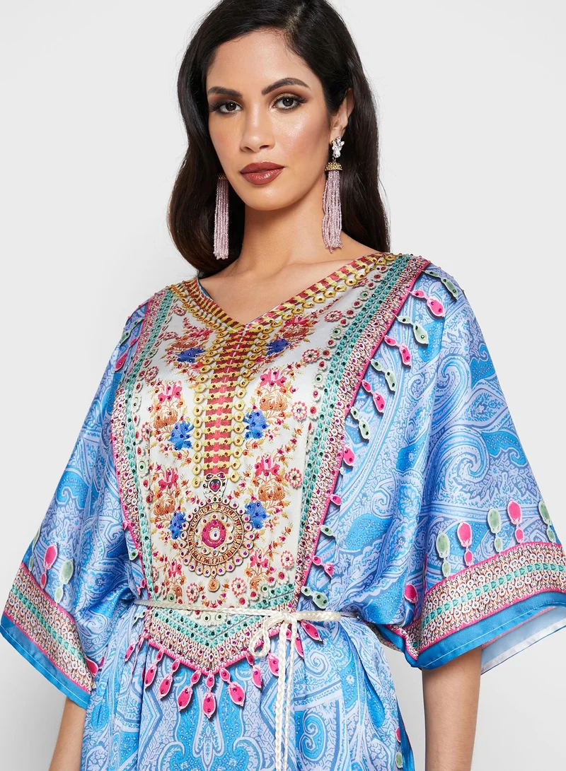 hayas closet Embellished Kaftan