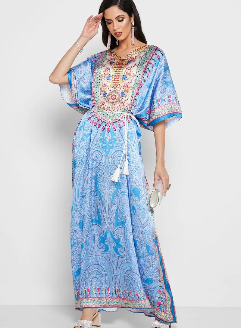 hayas closet Embellished Kaftan
