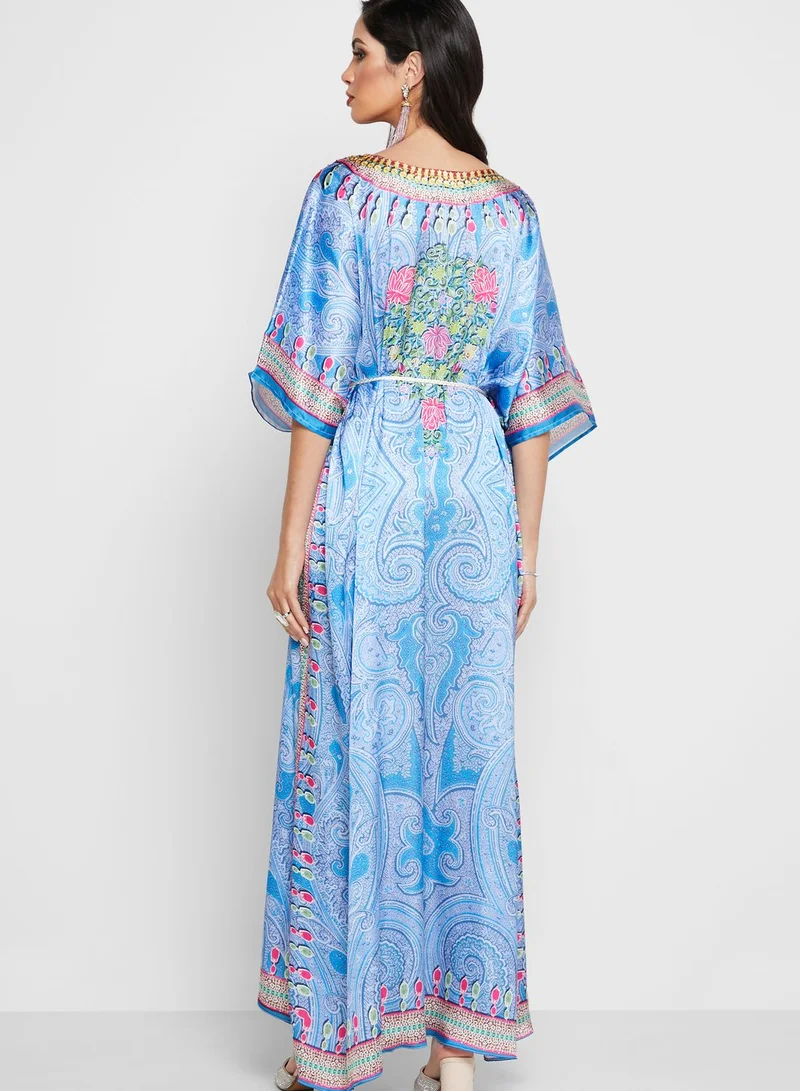 hayas closet Embellished Kaftan
