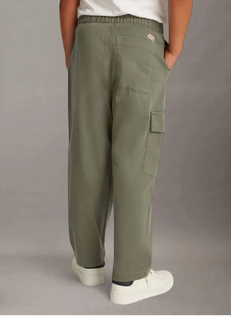 Calvin Klein Jeans Relaxed Skater Cargo Trousers