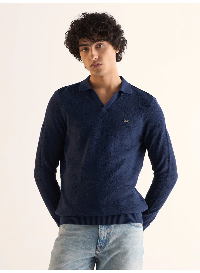The Bear House  Men’s Long Sleeve Polo T-Shirt | Casual or Smart Style | Perfect for Work, Travel, Everyday Outfits & All-Season Wear | Stylish, Comfortable & Versatile for Any Occasion for Men | Best Price UAE