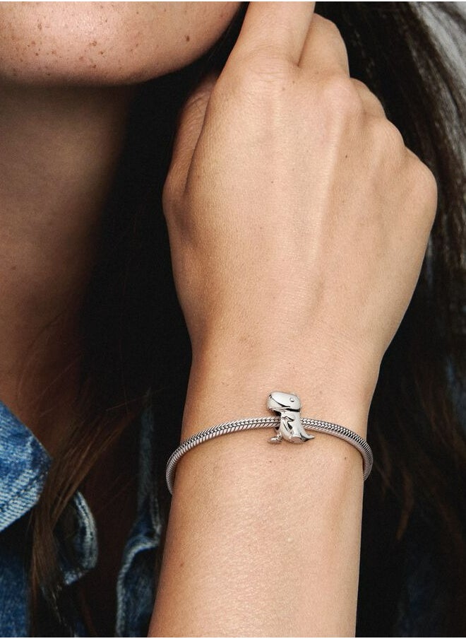 PANDORA - Dinosaur Silver Charm for Pandora Moments Women's Bracelet 798123 - Image 1