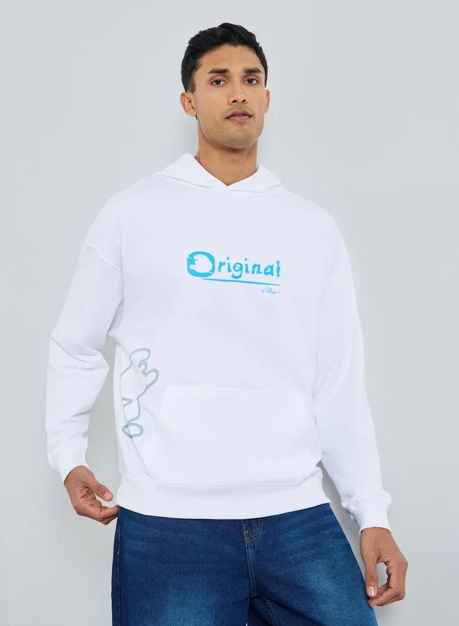 ستايلي هودي بطبعة جرافيك للسنافر