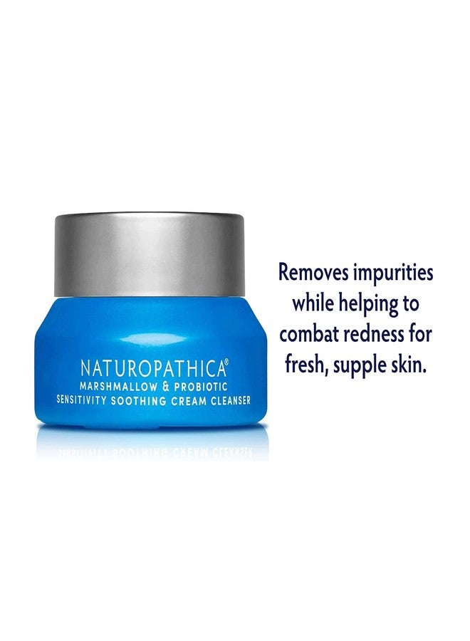 Naturopathica Marshmallow Root & Probiotic Gentle Cream Cleanser – Sensitive Skin Travel 0.5 oz - Image 3