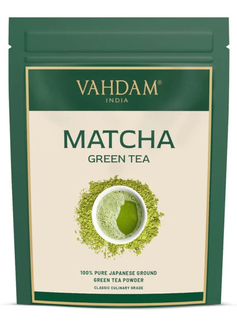 Vahdam Matcha Green Tea Powder  - Image 1