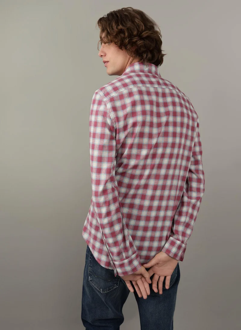 امريكان ايجل Slim Fit Button-Up Shirt