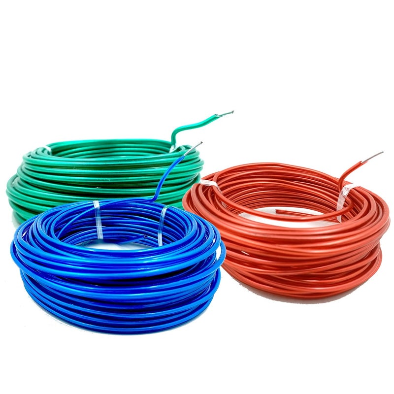 Aakriti 10 Meter Clothesline PVC Coated Aluminium AntiRust Wire Rope Washing Line Clothesline with 6 Pcs Plastic Hanging Clips for OutdoorIndoorHome Uses Color May Vary SILVERWIRE10MTR6CLIP - Image 2