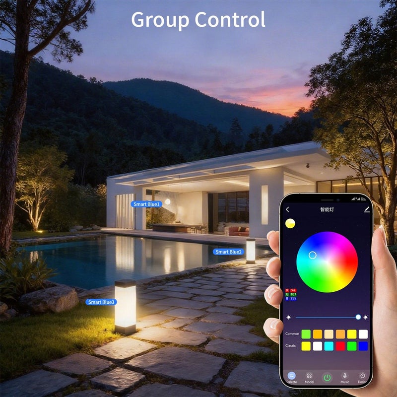 Smart RGB Color Changing LED Bulbs 4 Pack Dimmable A19 800 to 1000 Lumens E26 Base Works with Alexa Google Voice Control App Timer Music Sync Compatible with Smart Speakers Hub - Image 3