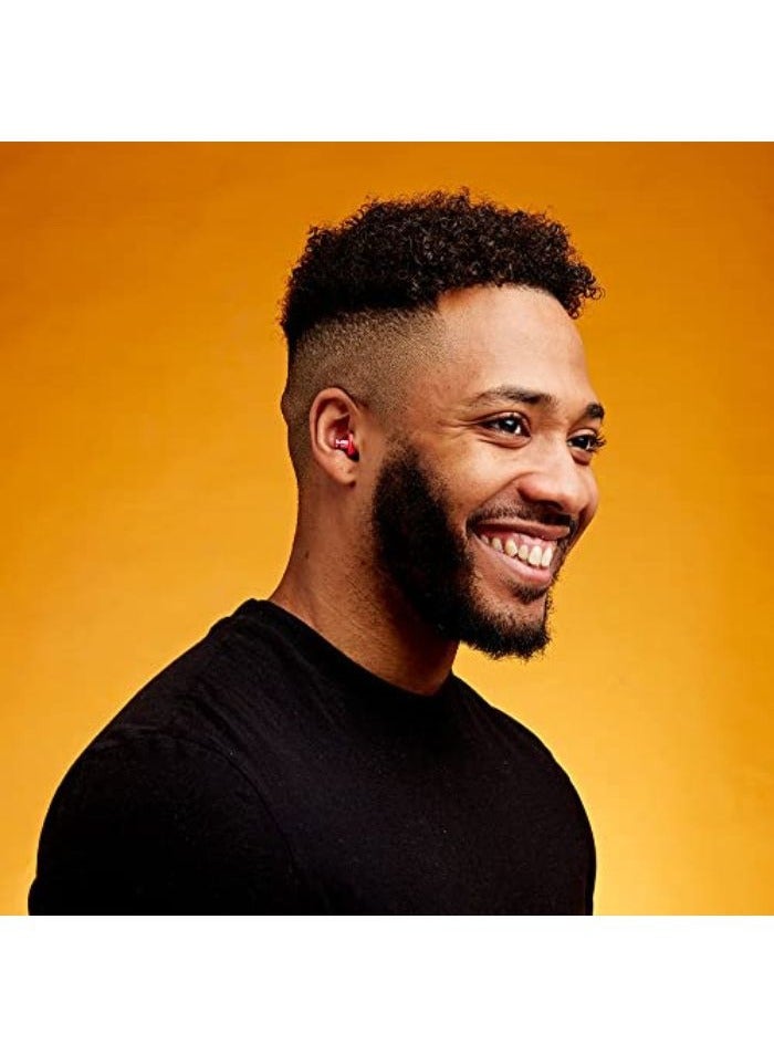 Flare Audio Flare Earshade – Earplugs – Block Sound – Aerospace Aluminium & Super Soft Memory Foam – Red - Image 4