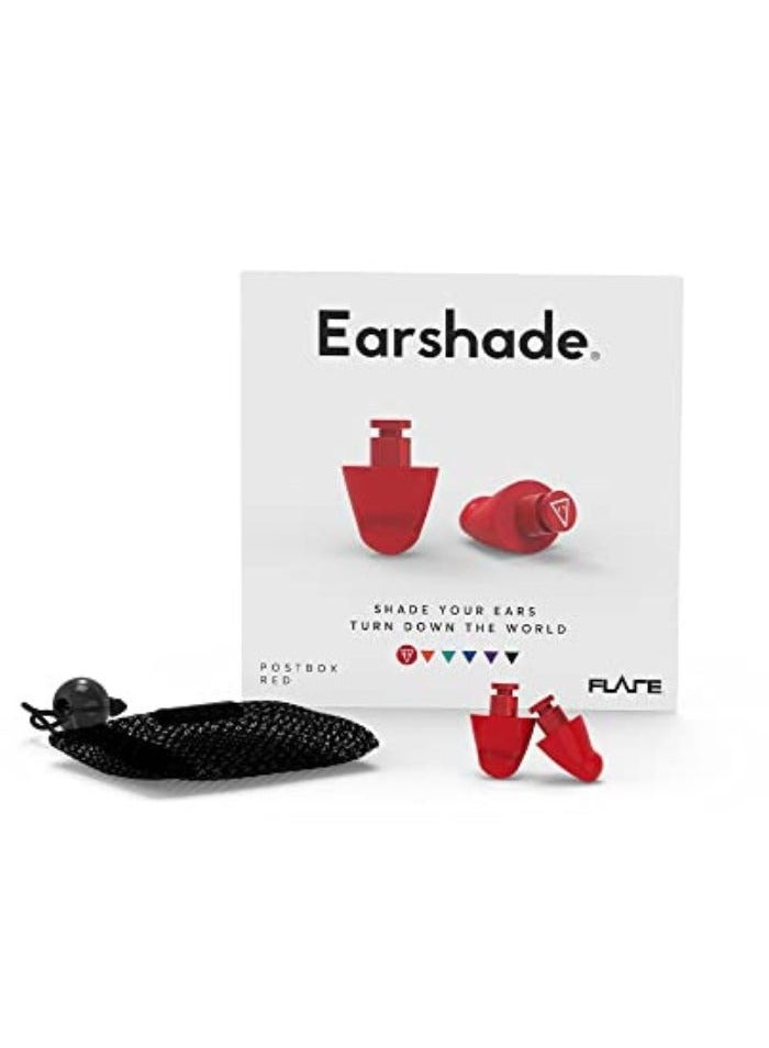 Flare Audio Flare Earshade – Earplugs – Block Sound – Aerospace Aluminium & Super Soft Memory Foam – Red - Image 2