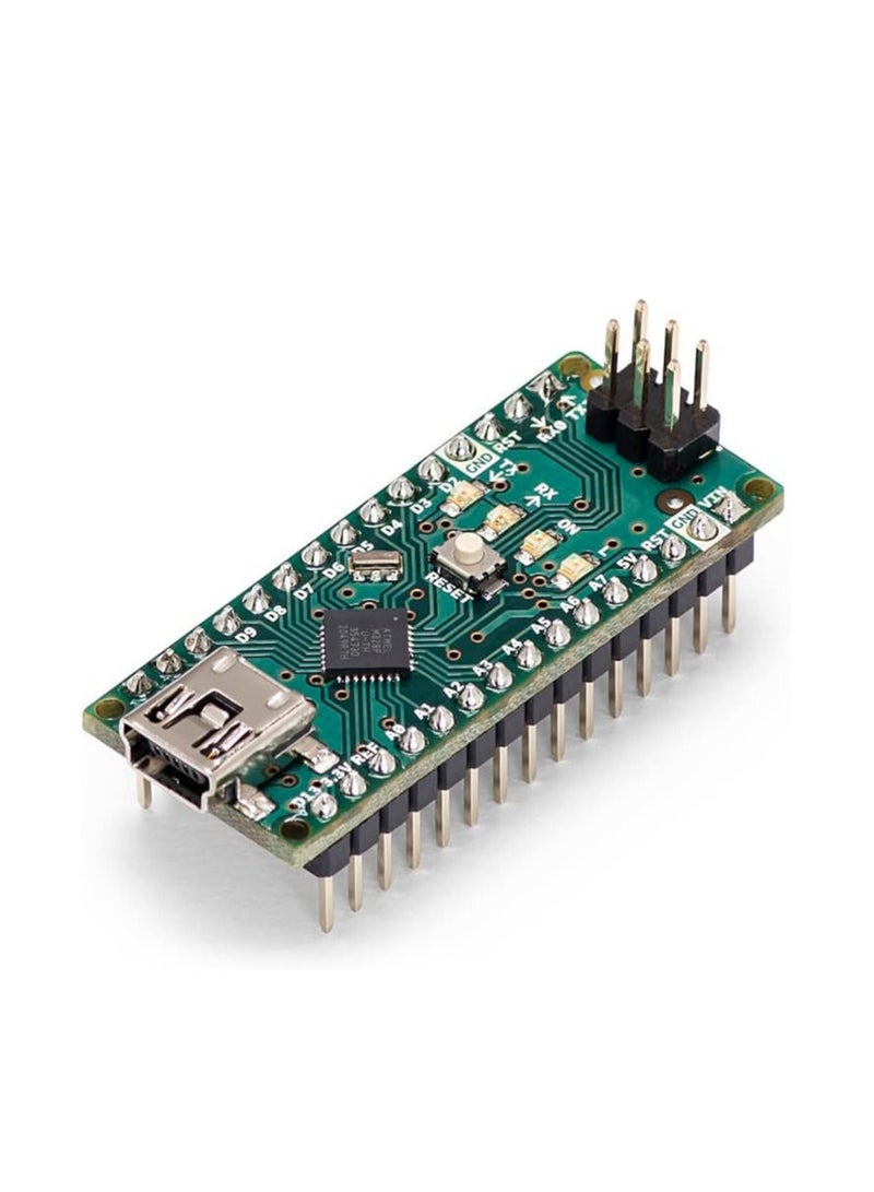 Arduino Nano Original A000005, Compact Microcontroller Board Based on ATmega328P, Ideal for Small-Scale and Embedded Projects