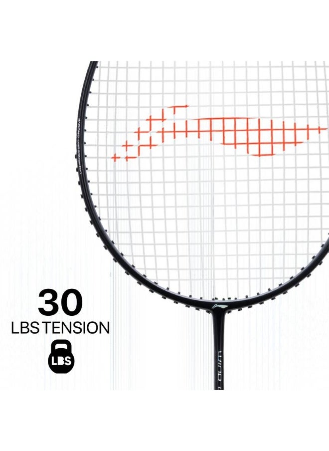 LI-NING Wind Lite Stealth Black, Grey Strung Badminton Racquet  (Pack of: 1, 77 g)