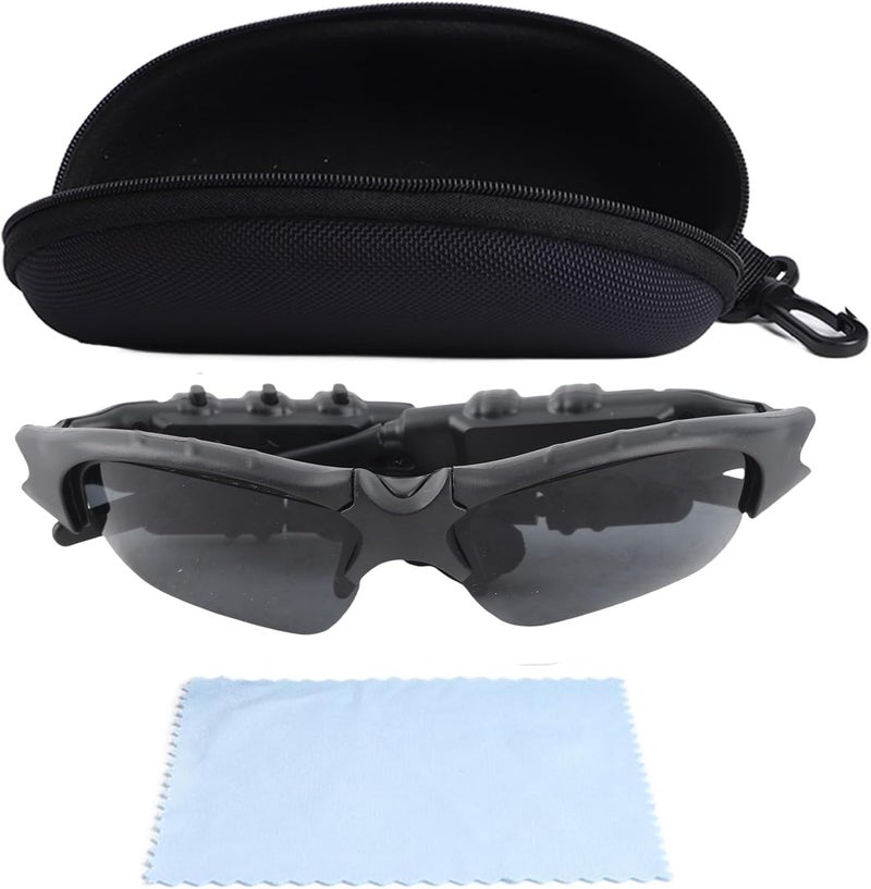 Bluetooth Glasses Headphone, Wireless smart Sunglasses with Stereo Music and handsfree Calling, for and All Smartphones, Polarized Lenses - Image 4