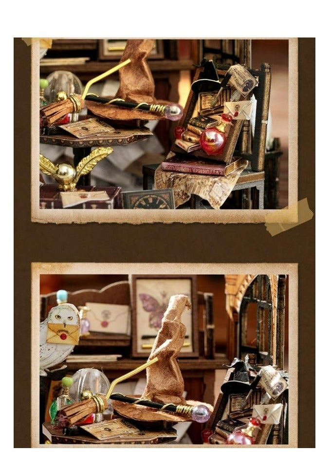 Hand Assembled House Scene Building Block Gift - Image 2