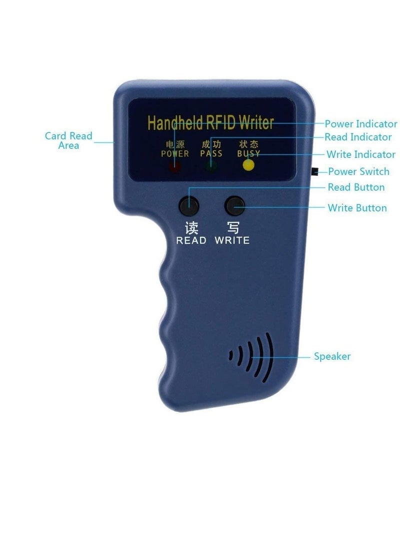 althiqahkey - TK4100 Reader Writer RFID Copier Handheld 125Khz Card Copier Duplicator for Door Access Control Attached 10 ID CARD - Image 1