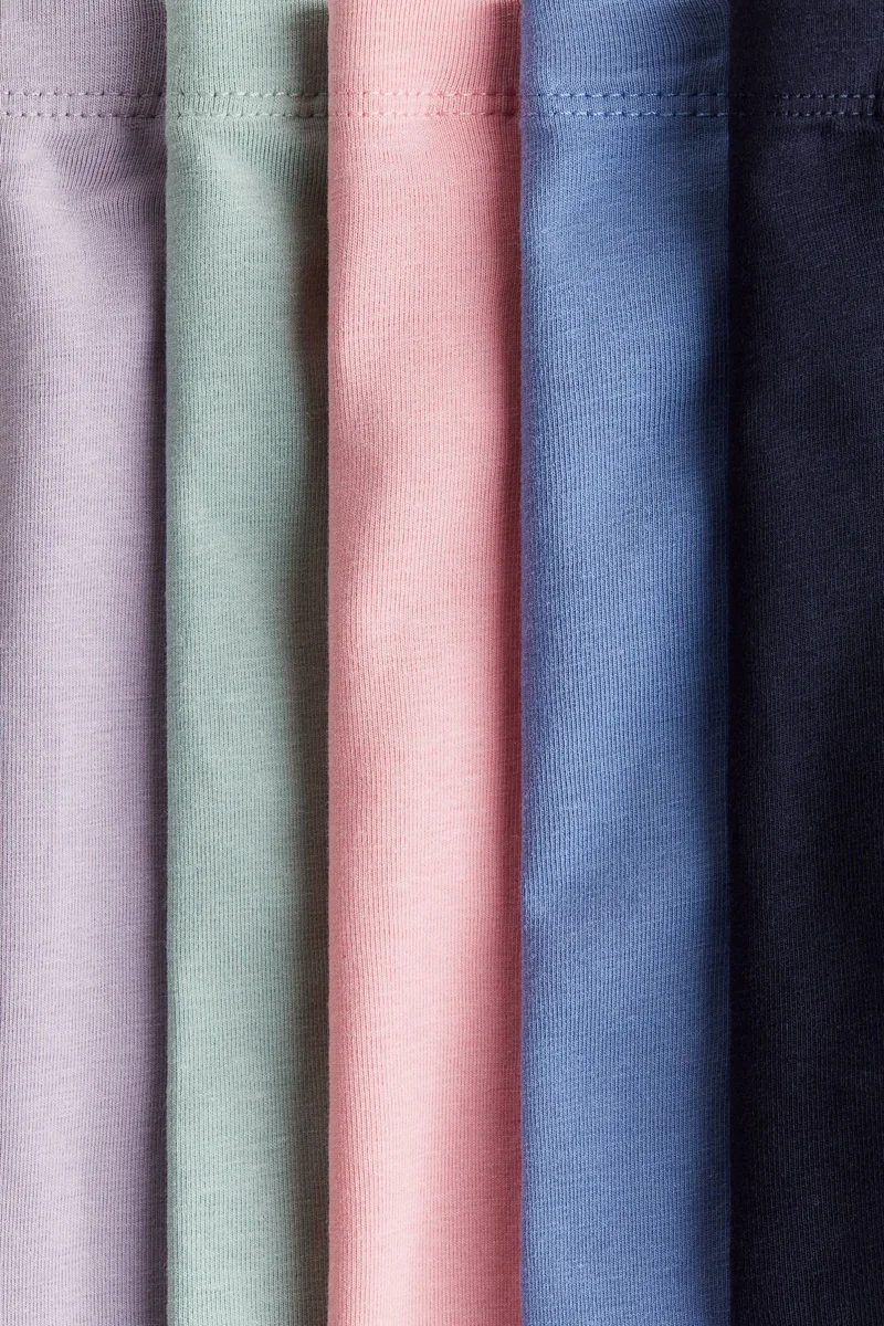 H&M 5-pack jersey leggings