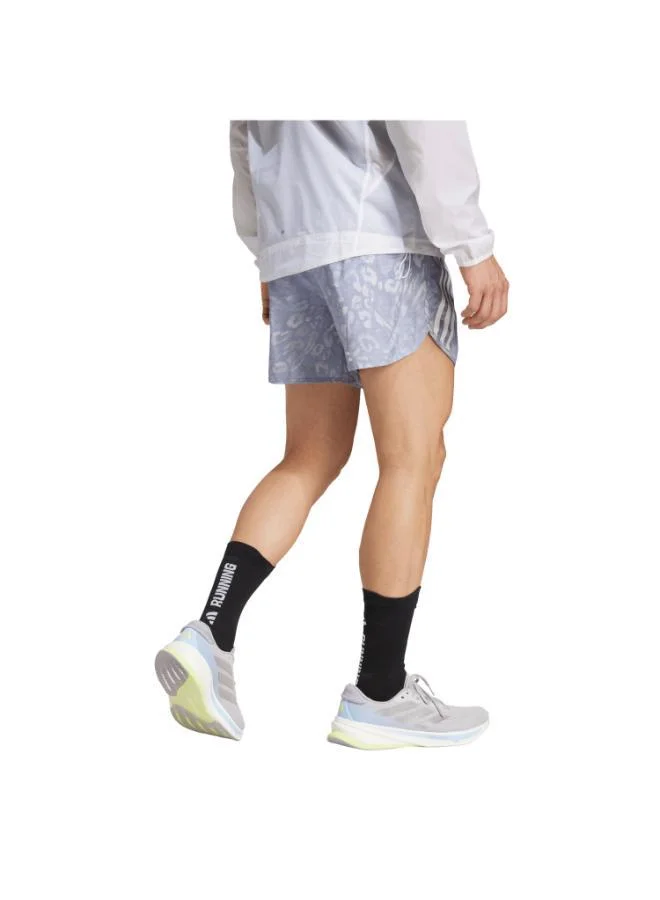 Adidas Own the Run 3 Stripes Short