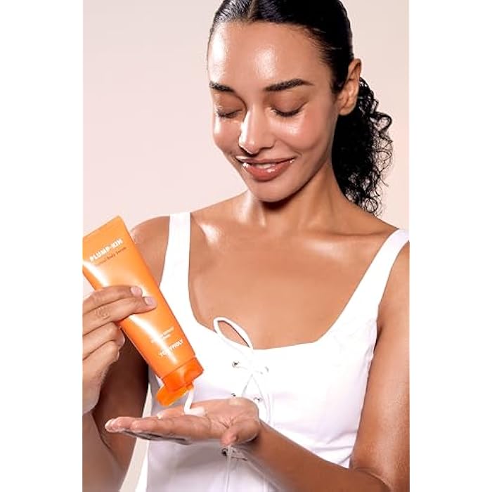 TONYMOLY Plump-kin Retinol Body Serum – Hyaluronic Acid Serum for Face & Body – Skin Tightening, Hydrating & Firming with Pumpkin Extract, Retinol – 4.05 fl oz - Image 3