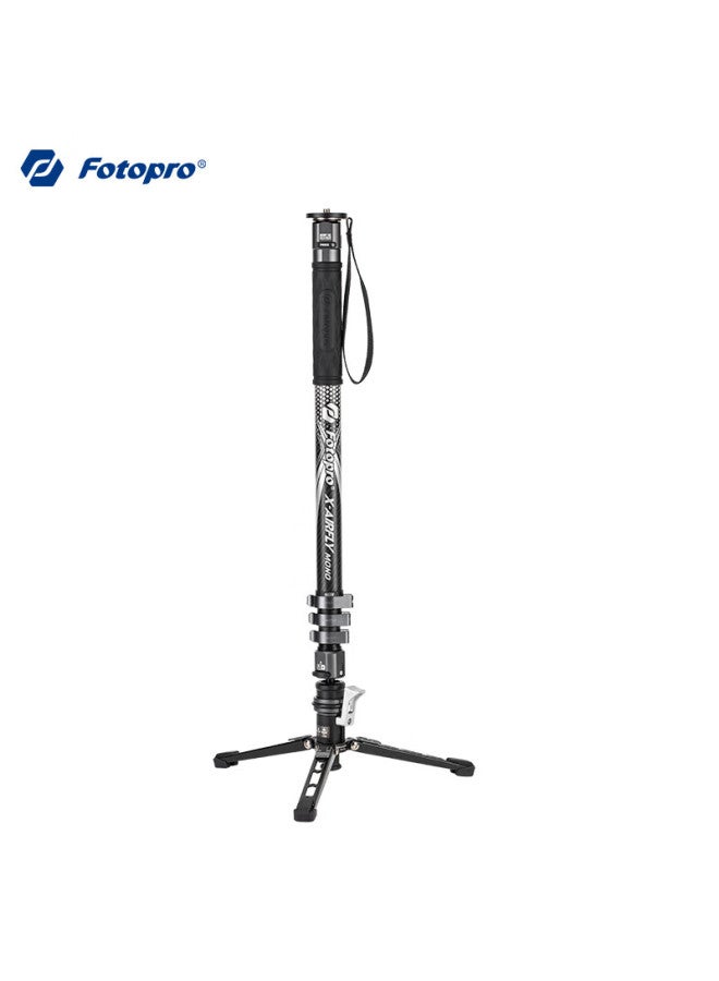 Fotopro Fotopro Flying-1 Monopod With Quick Release Design, Foot Pedal Unlock, 32mm Carbon Fiber Camera Monopod, Original Carbon Ash  - Image 1