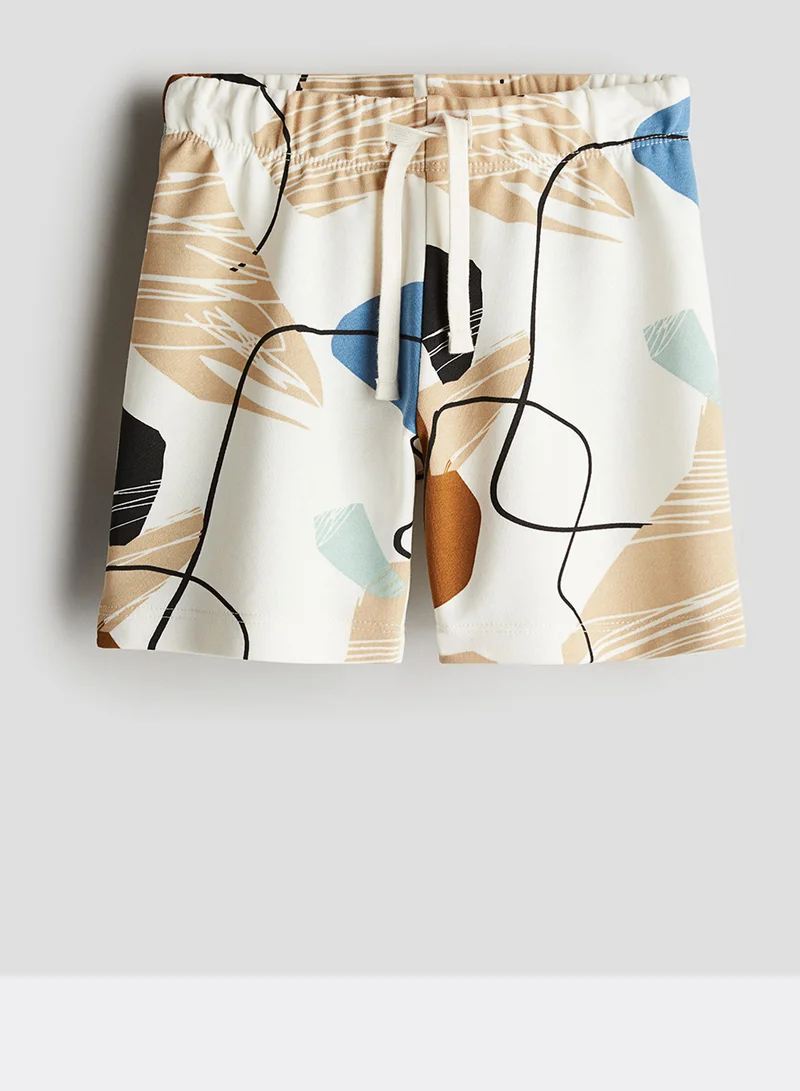 H&M Printed Sweatshorts