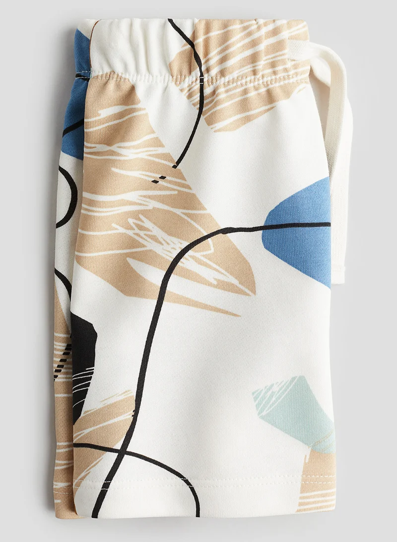 H&M Printed Sweatshorts