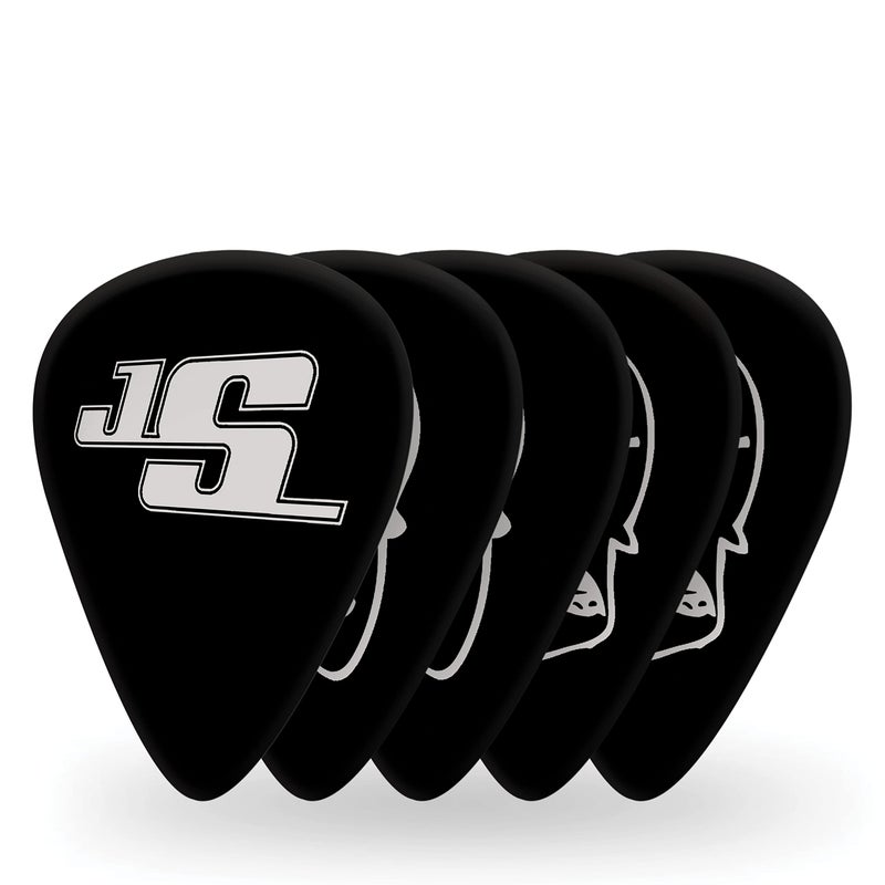 Planet Waves D'Addario Accessories Joe Satriani Guitar Picks, Black, 10 Pack, Medium - Image 1