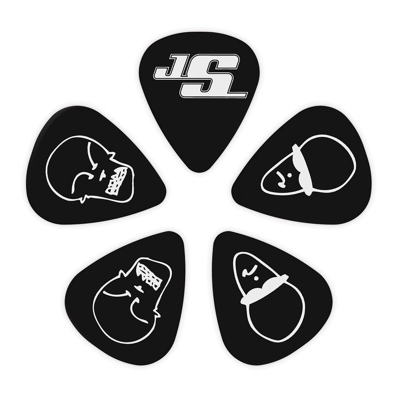 Planet Waves D'Addario Accessories Joe Satriani Guitar Picks, Black, 10 Pack, Medium - Image 2