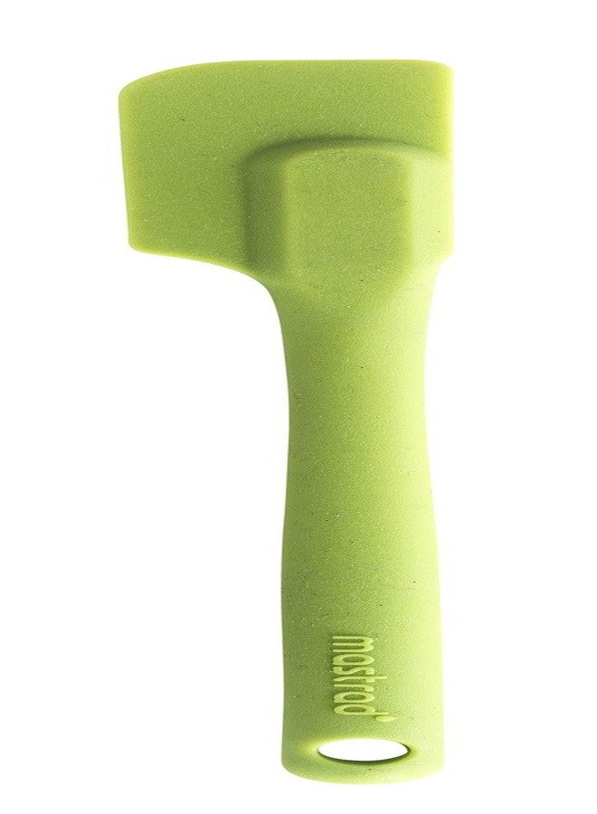 Mastrad Silicone Slim Spatula - Non-Stick Rubber Spatula - Soft Grip And Slender Design Great For Jars, Blenders, Small Containers and More (Green) - Image 2