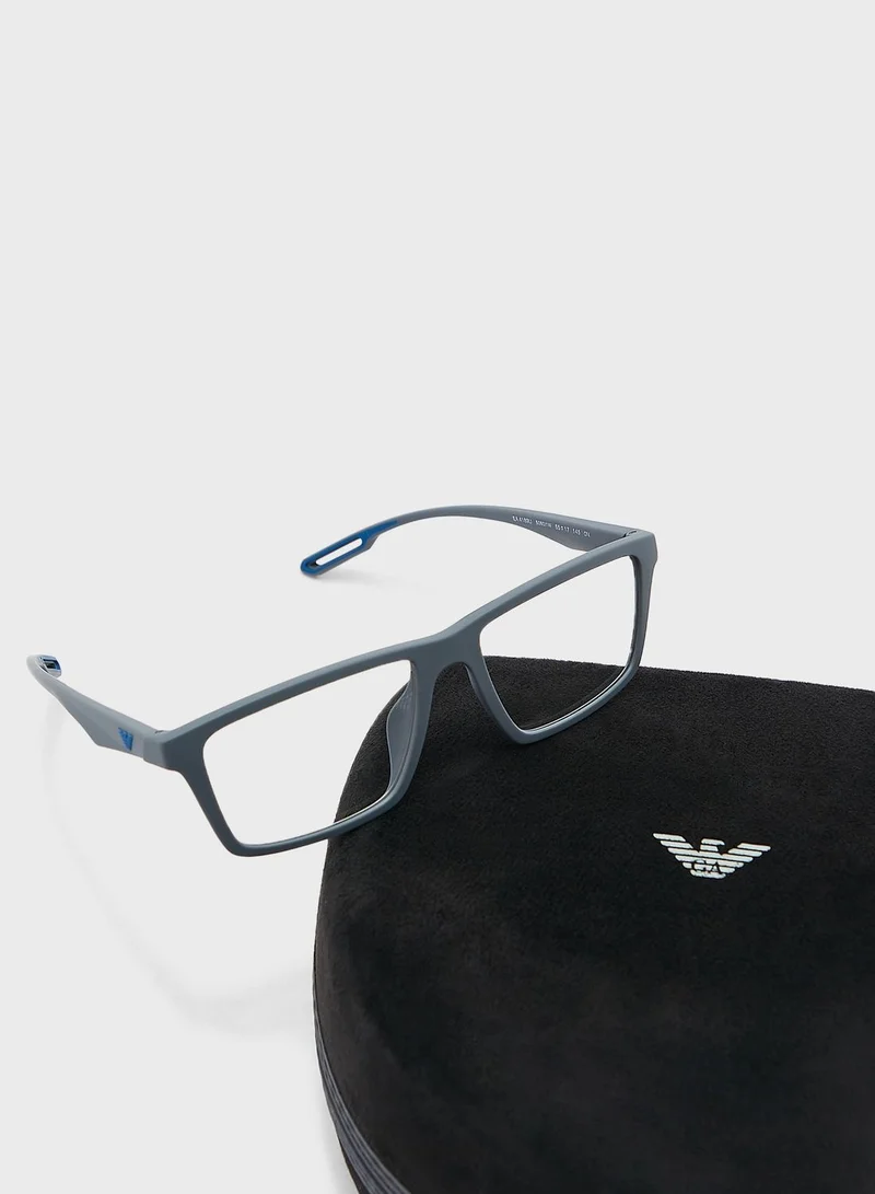 EMPORIO ARMANI 0Ea4189U Other Rectangle Sunglasses