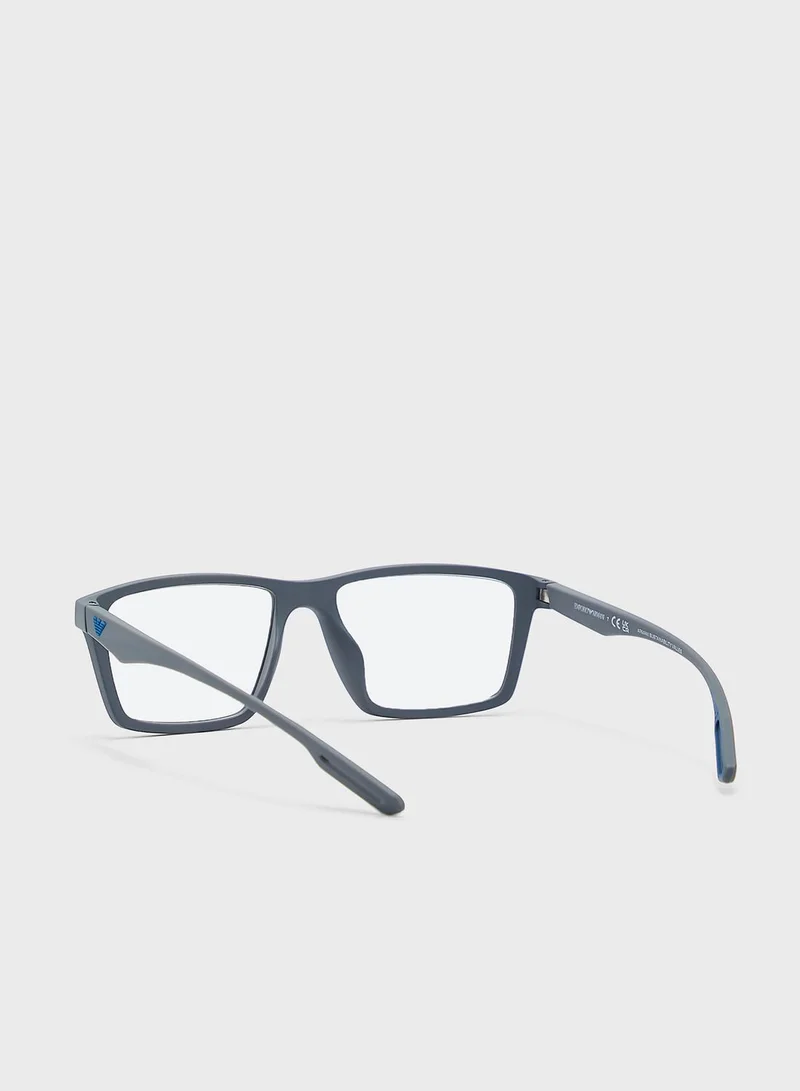 EMPORIO ARMANI 0Ea4189U Other Rectangle Sunglasses